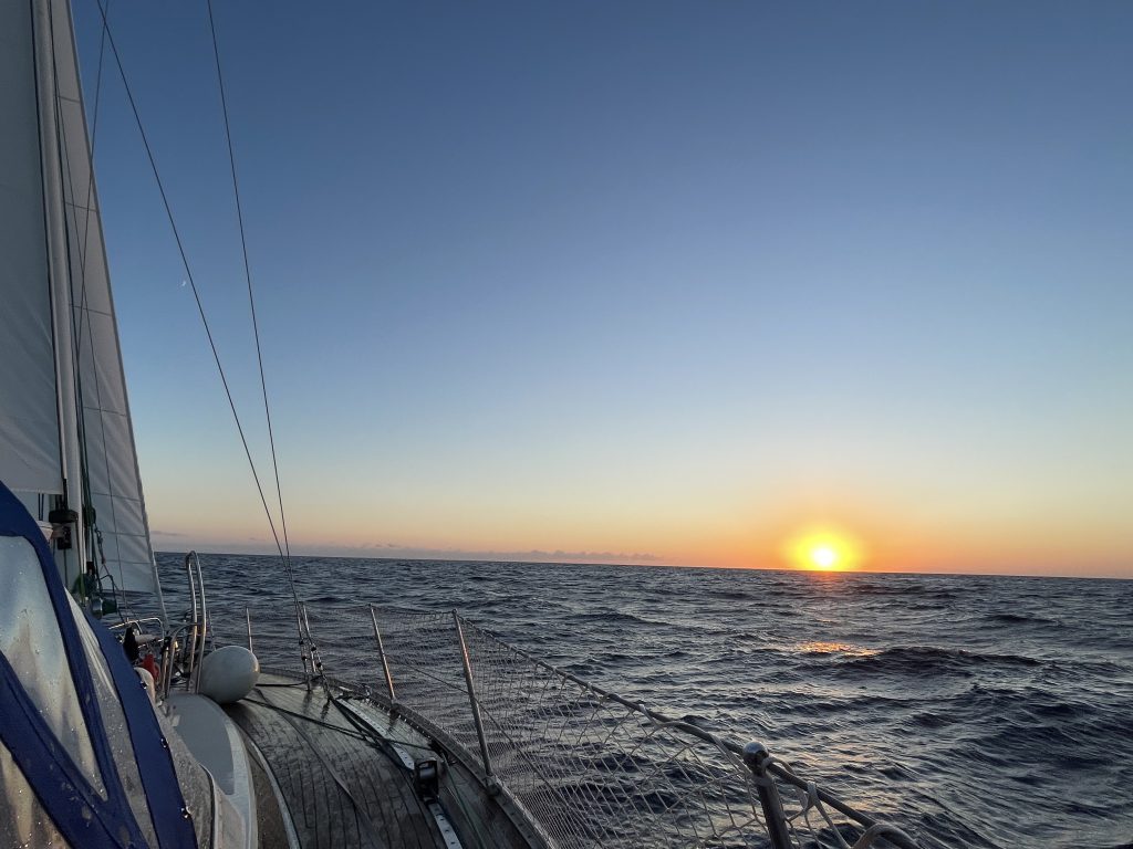 Der Sonnenuntergang ist fast genau so schön...