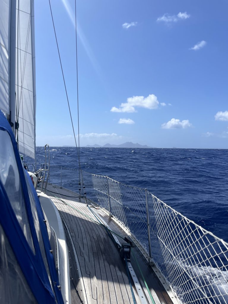 Porto Santo in der Ferne